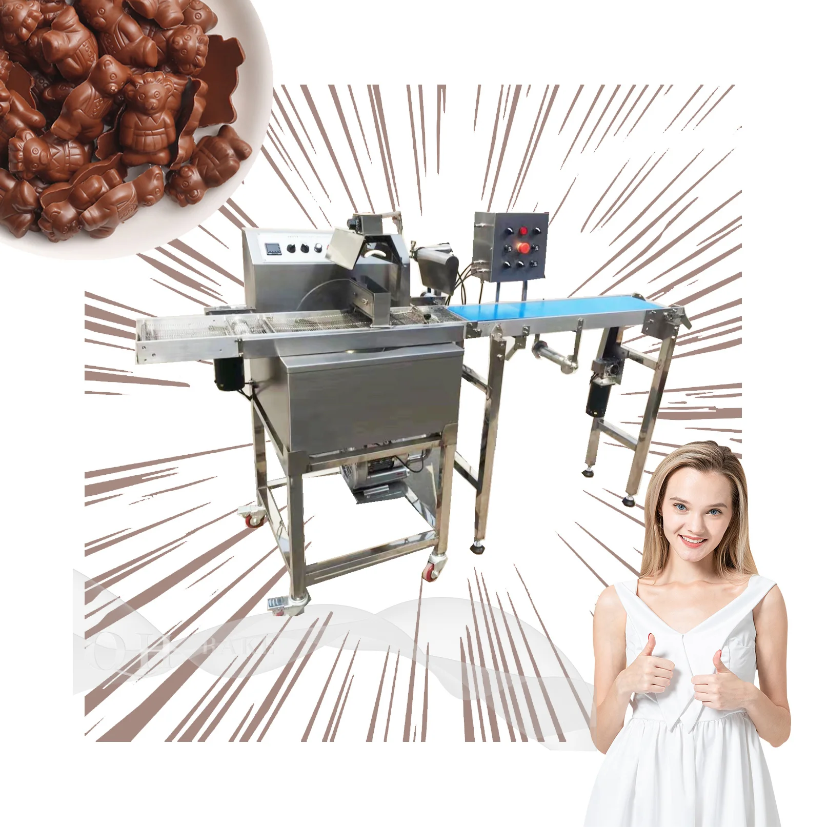 ferrero rocher chocolate packing machine filling machine for hot chocolate commercial chocolate coated nuts machine