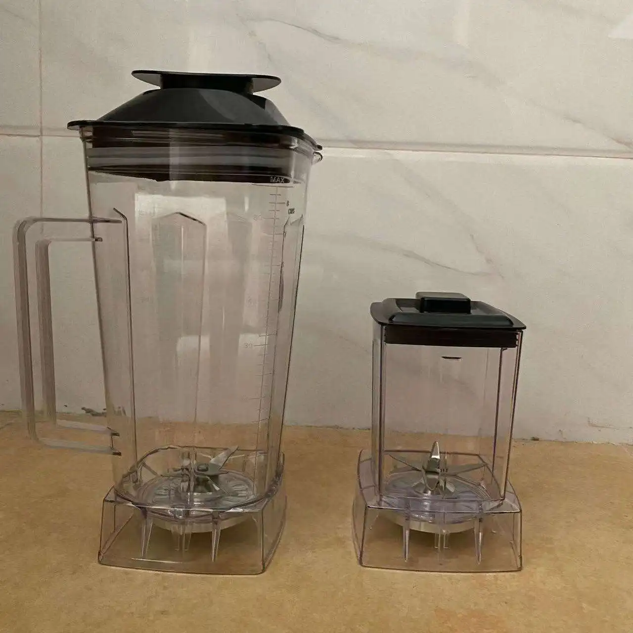 2 in 1 Cup Mixer Accessories PC Material in High Quality Silver Crest Blender Accessories