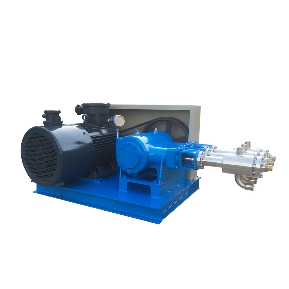 High Pressure Cryogenic Liquid Pump Of Triplex Plunger