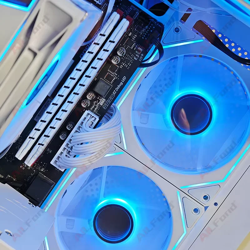 R5 5600 AMD RX 580 8G DDR4 RGB B450 motherboard AM4 full gaming pc CUSTOM computer set equipment desktops wholesale build pc