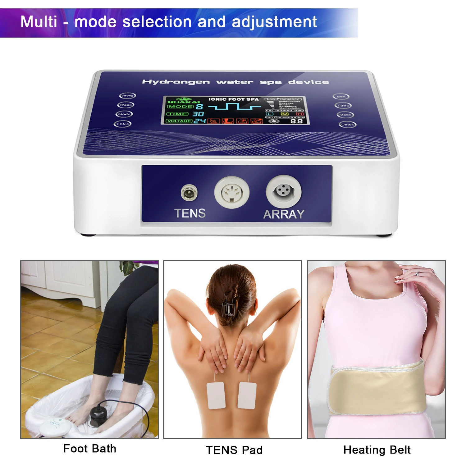 Factory Sale Desintoxicacion Ionica Detoxify Health Device Bio Detox Foot Spa Machine