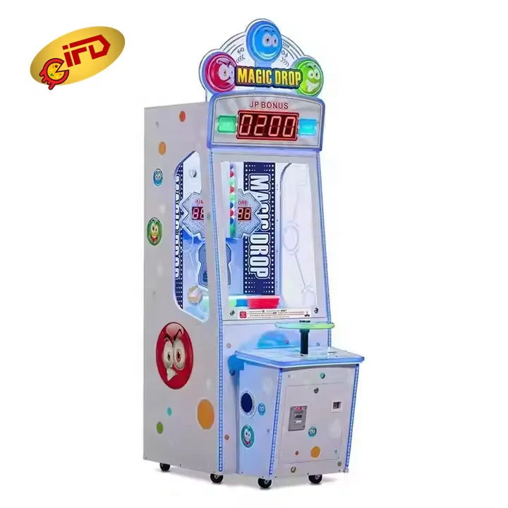 IFD  Redemption Game Magic Wheel Ball Drop JP Bonus Coin Operated Redemption Dropping Arcade Game Machines For Sale