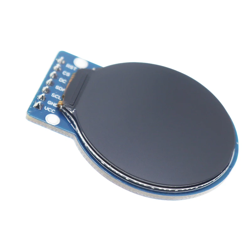 1.28 Inch TFT Round Color LCD Display Module HD IPS Resolution 240X240 SPI Driver GC9A01 LCD Module