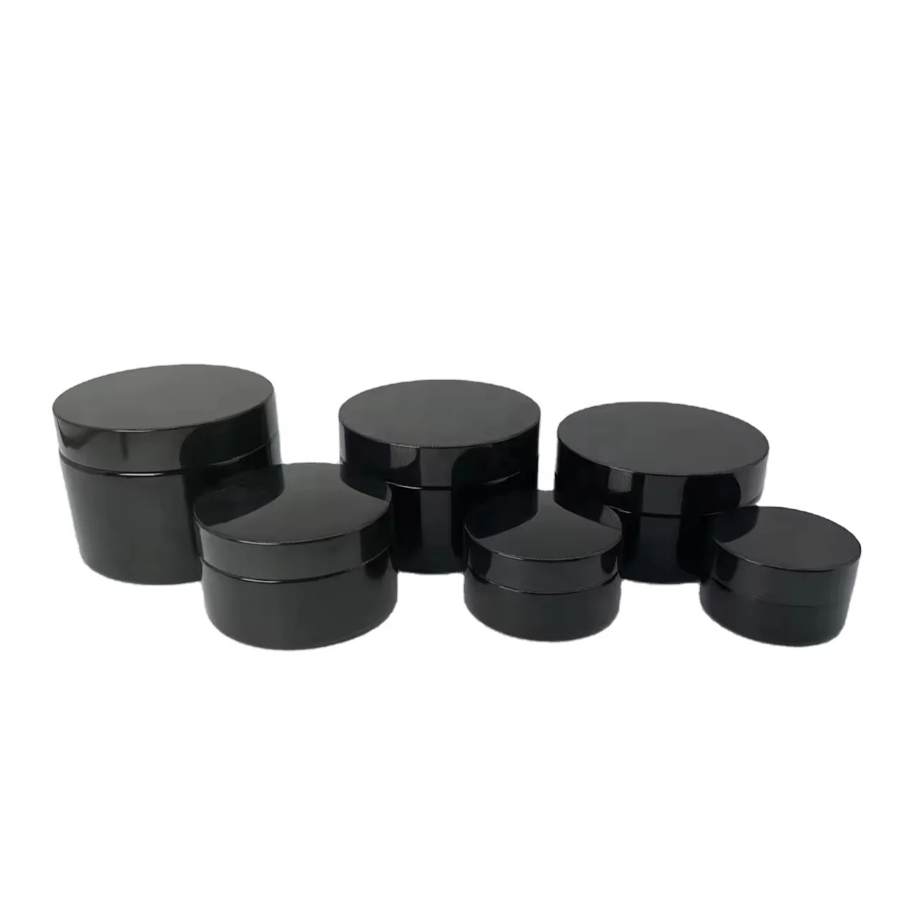 15g30g50g100g150g200g250gBlack стеклянная банка крем для глаз крем для лица Косметическая упаковка маска для волос для ванны соленая Стеклянная банка для ухода за телом