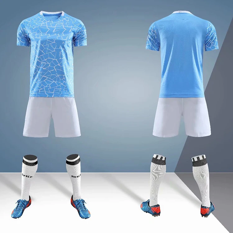 2020/21 New Design Club Blank Custom Cheap High Quality Football Jersey 100%Polyester Soccer Uniform