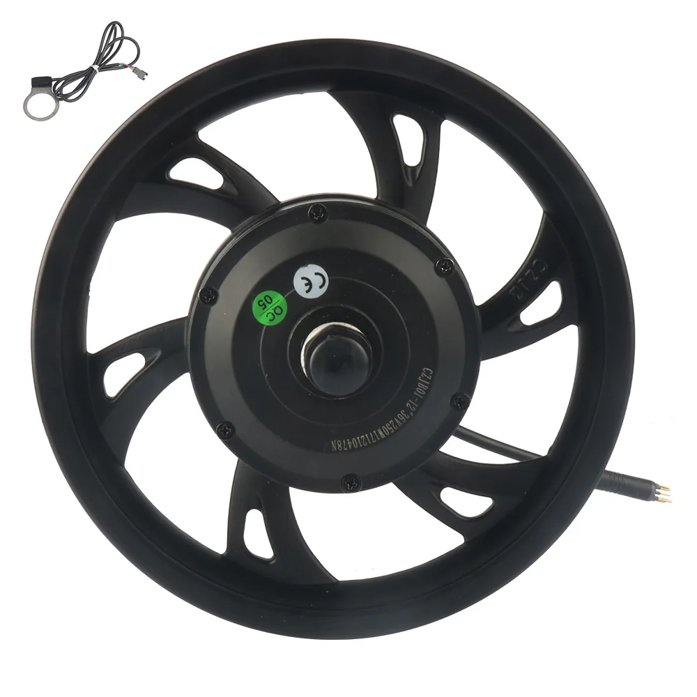 75-12 12 inch hub Electric Bicycle rear wheel e bike geared hub motor 48v