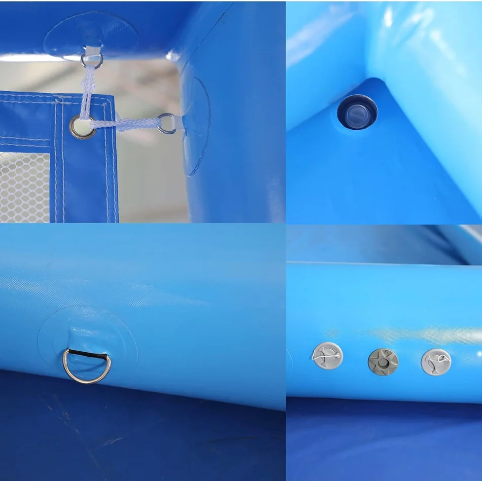 Customized Blow-Up Inflatable Water Volleyball Court Giant Portable Inflatable Volleyball Pool Court