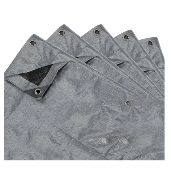 Wholesale PE Coated Tarps Woven Plastic Heavy Duty tarpaulin roll 100% Virgin Outdoor PE Tarpaulin