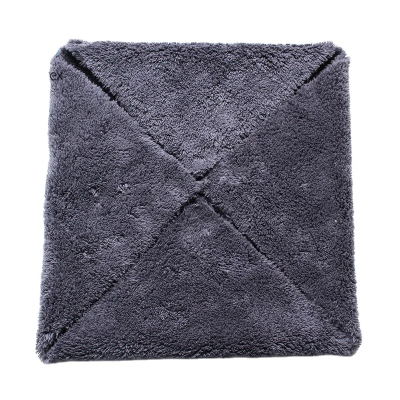 Square durable Thickening Coral fleece cleaning car rollos toalla micro fibra towel