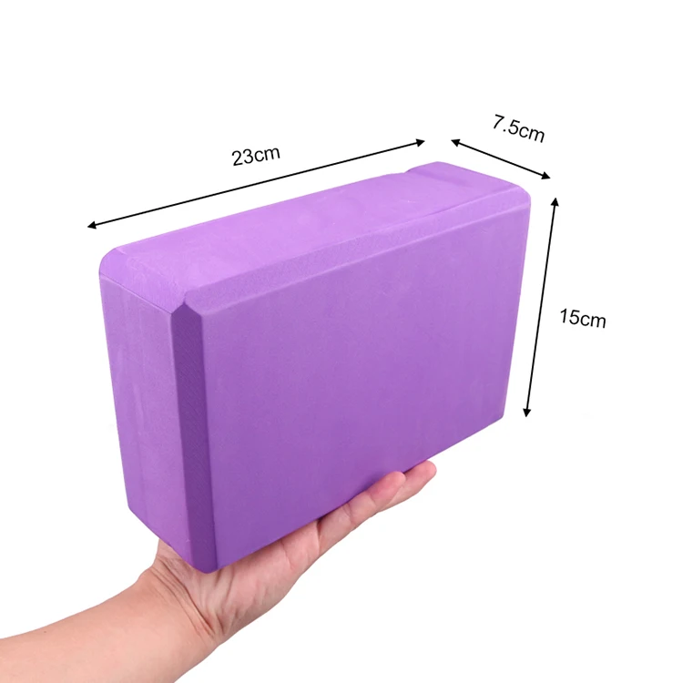 NQ SPORTS Wholesale High Quality EVA Eco-Friendly Anti-Slip and Anti-Pressure Yoga Brick Fitness Yoga Block