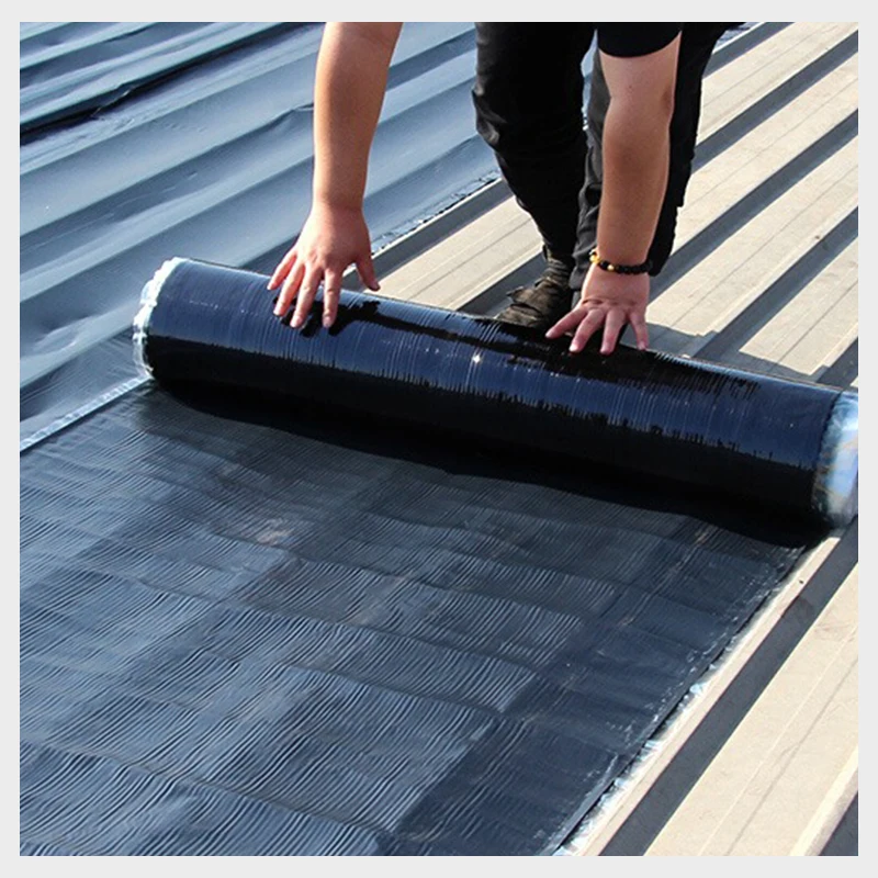 Self-Adhesive SBS Modified Asphalt Roofing Membrane Easy Construction Waterproofing Modern Waterproofing Roofing Apartment