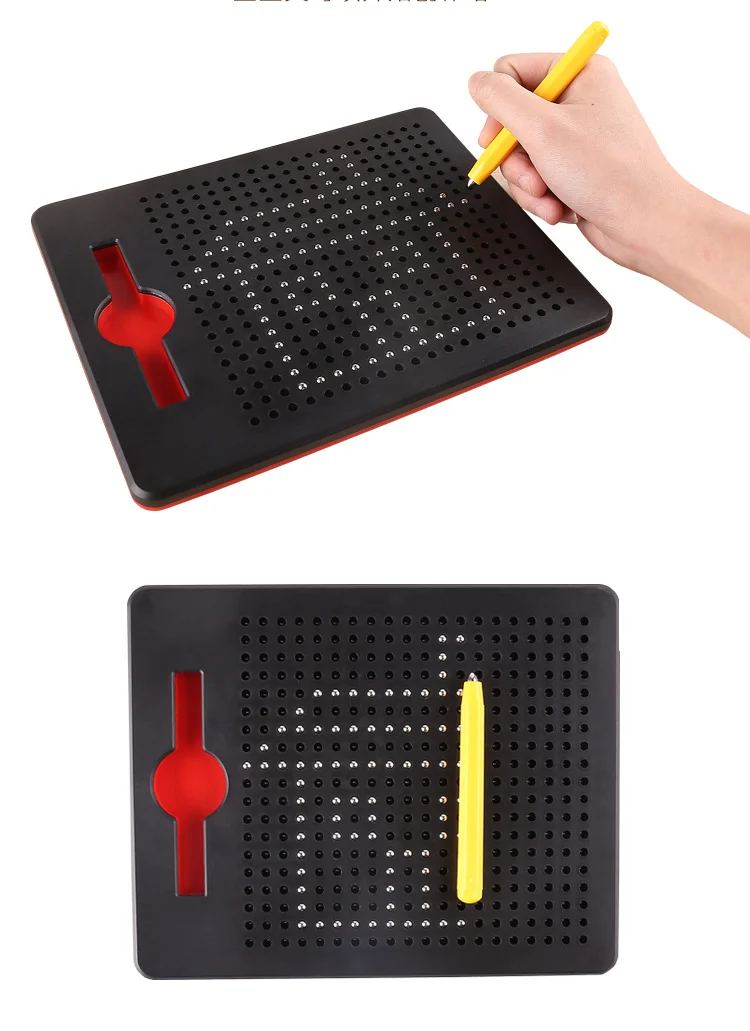 Factory Hot Sale Educational Writing  Drawing Board Magnetic Tablet Kids Training Toys Doodling Magpad