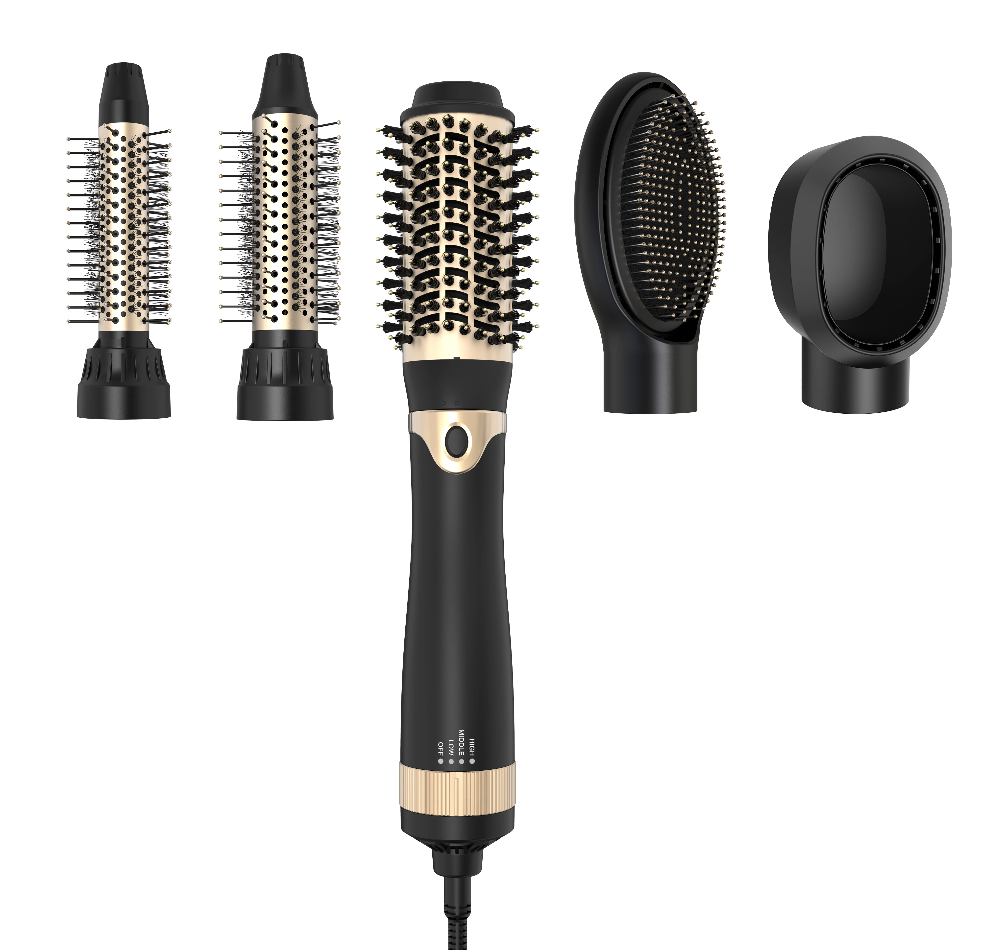 
Ulelay OEM and ODM 2021 5 In 1 Electric One Step Styler Hair Dryer And Volumizer Hot Air Brush 