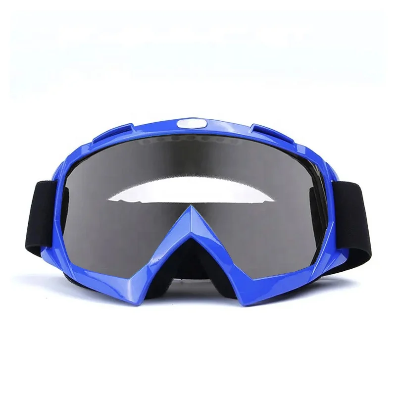 Black high quality custom tear off motocross goggles strap best selling anti scratch motorcycle goggles