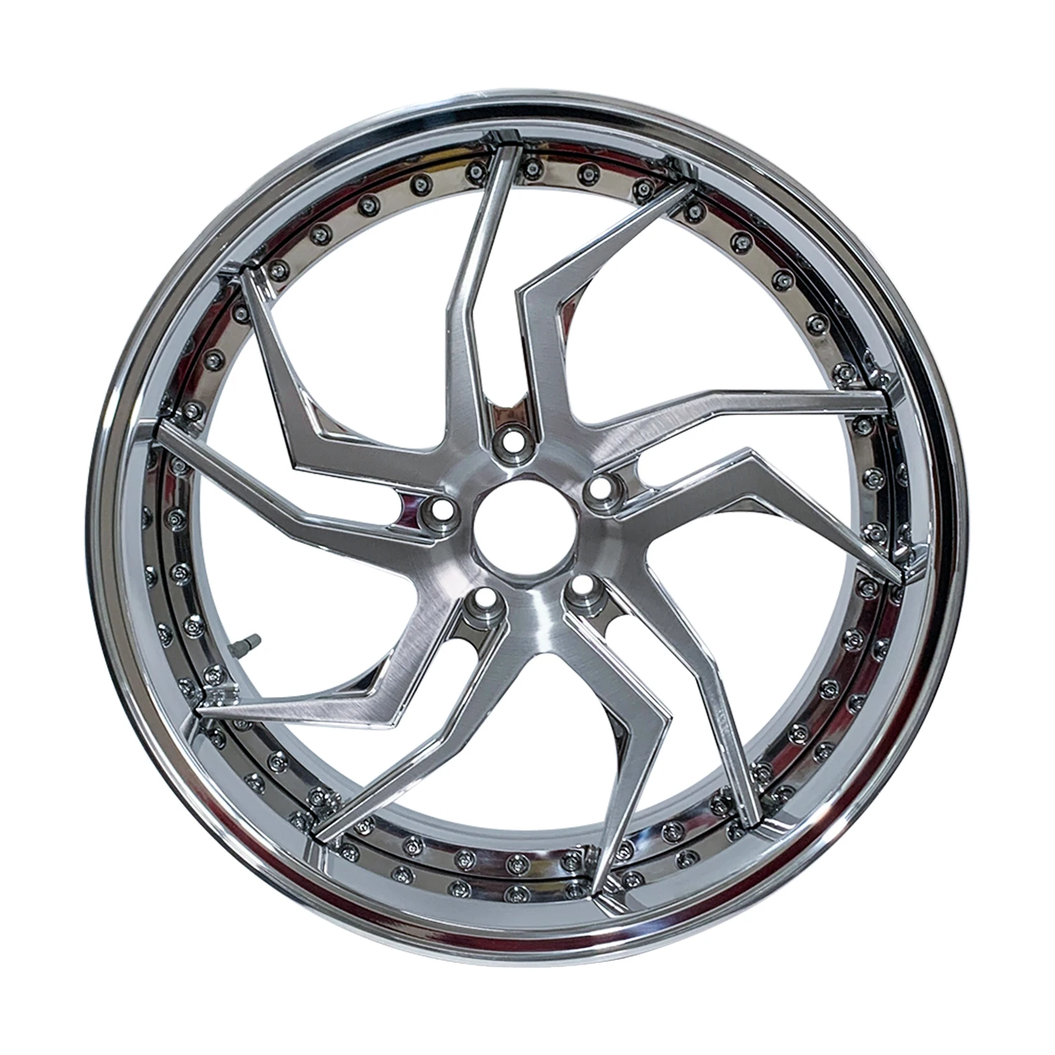 PWC Customized 13 to 32 Inch Rim 3 Piece Forged Aluminum Alloy Wheels