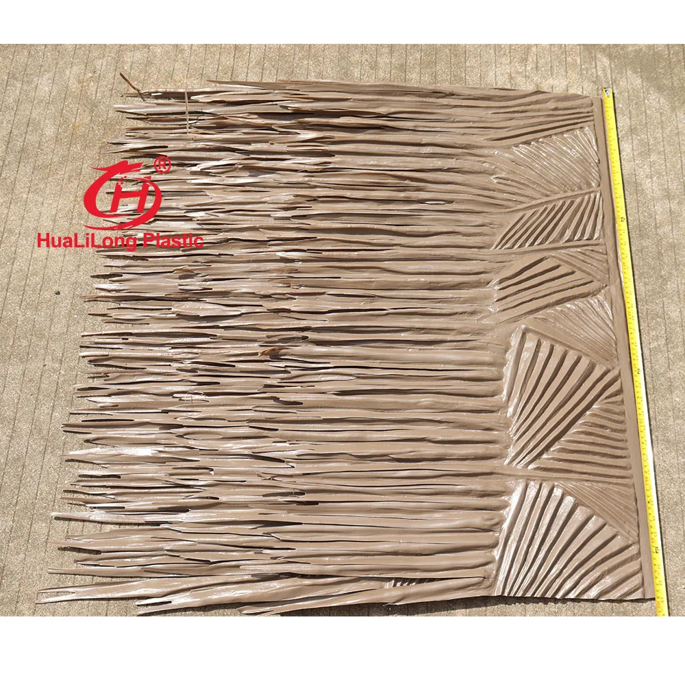 Foundry New design Anti-aging artificial mexican palm Bali hut thatching roof gazebo Palapa Umbrella Thatch for resort