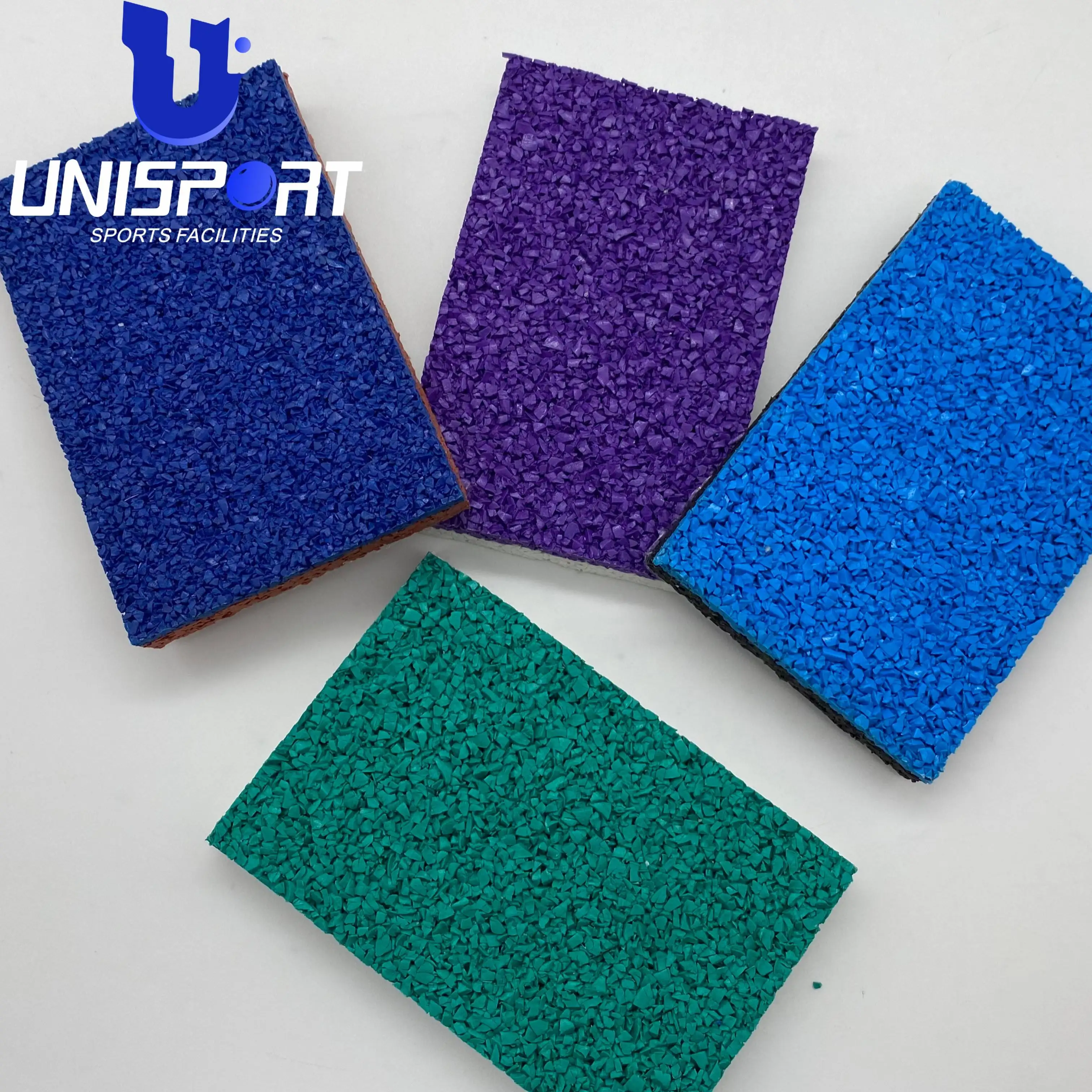 Unisport Hot Product Factory Price Colorful Rubber Epdm For Playground Running Track School Custom 2023