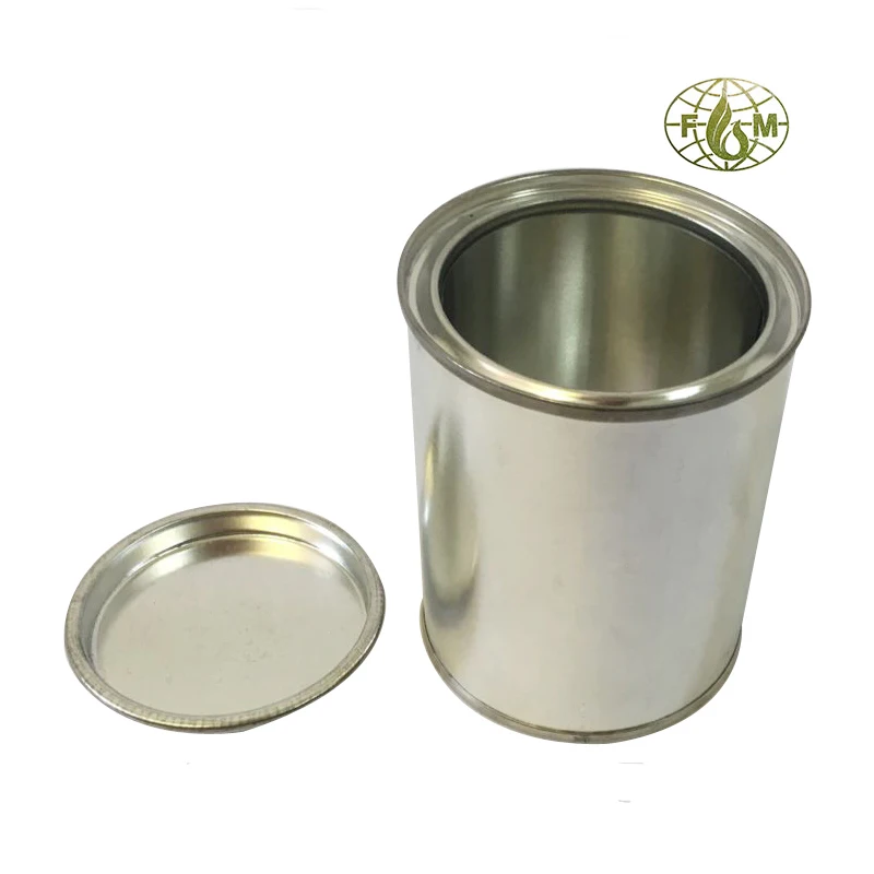237ml/8oz round packaging boxes candle tin jars wholesale with lids