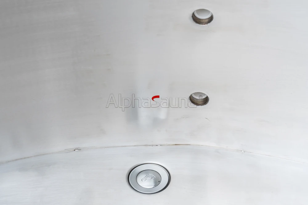 New Design Wooden Outdoor Wood Whole Body Cold Plunge Ice Bath Cryo With Ozone Chiller