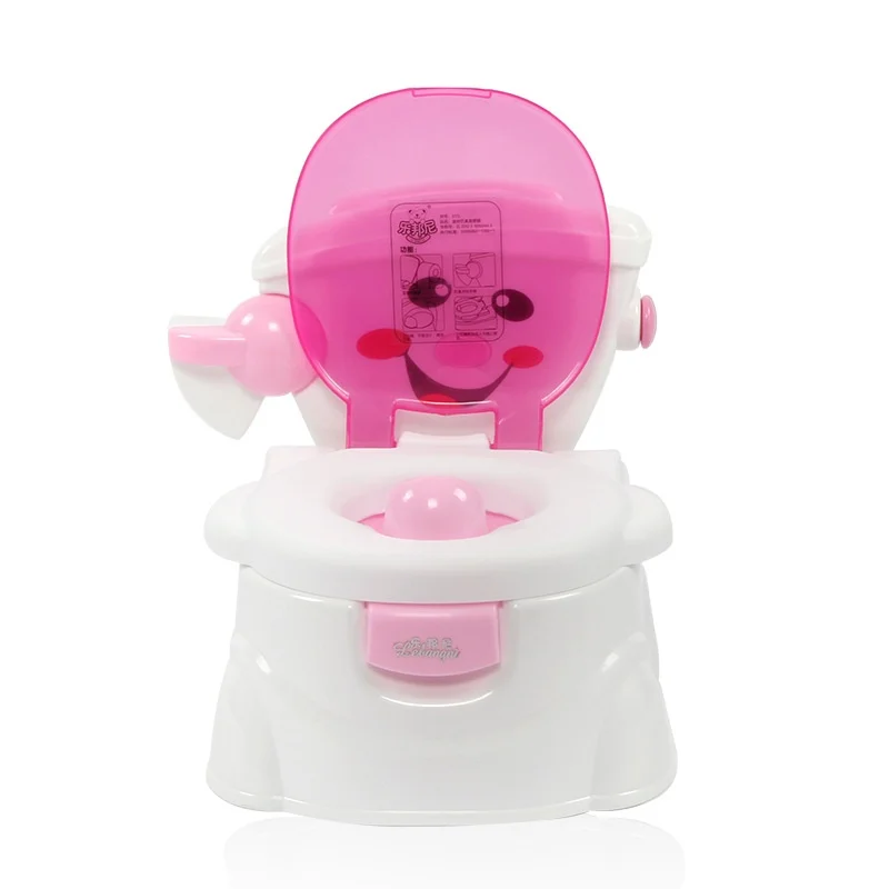 Kids Toilet Training Toddler Potty Simulation Plastic Toilet Simulation Potty Training Seat Baby Toilet