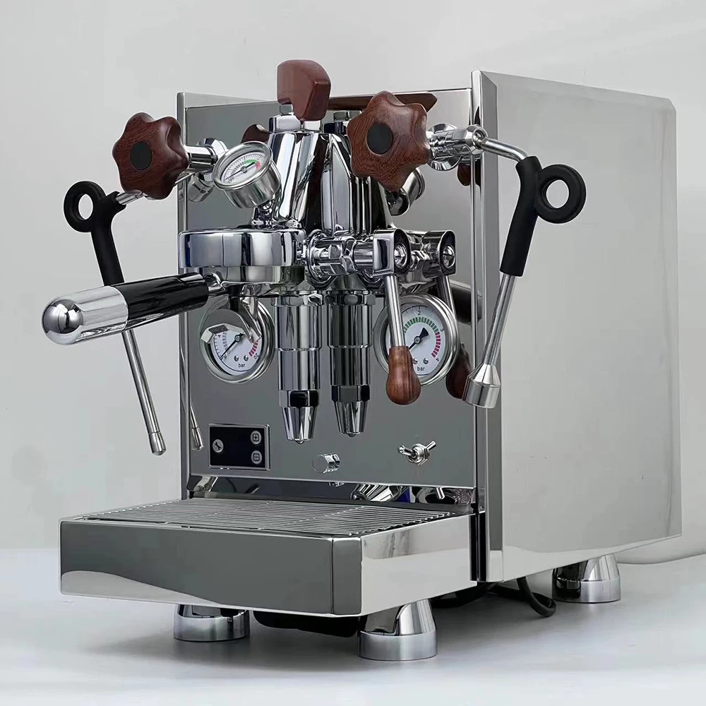 Italian Style Dual Boiler Espresso Electric Stainless Steel Coffee Maker for Household and Hotel Use Direct Source