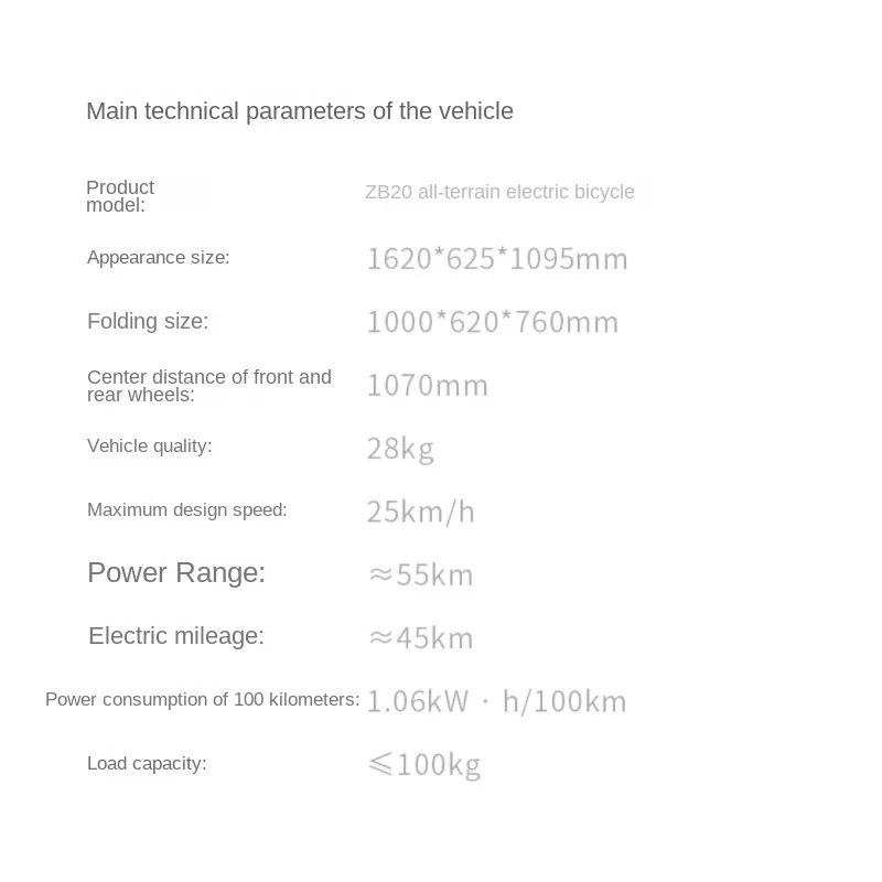 
Xiaomi HIMO Ximo ZB20 Folding Electric Power-assisted Bicycle Ultra-light Portable Variable Speed Adult Commuter Lithium Battery 