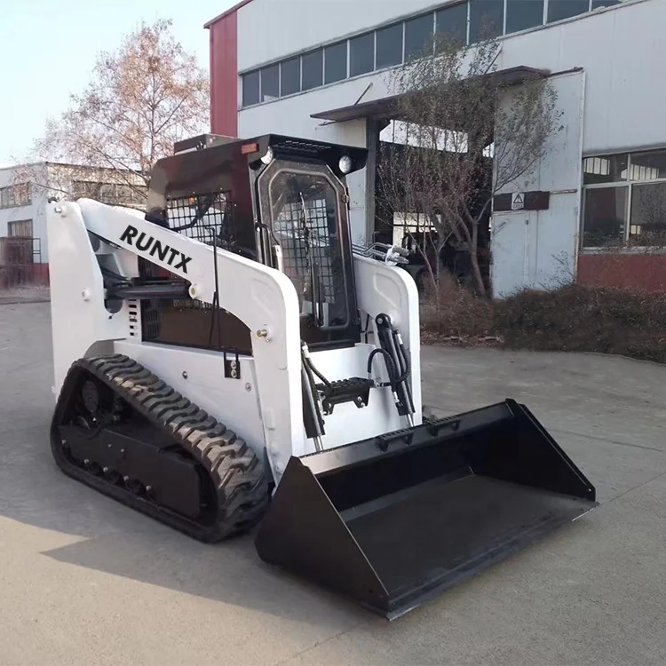 Runtx Small Skid Steer Loader 500KG 700kg 1000kg Skid Steer Skid Loader for Sale