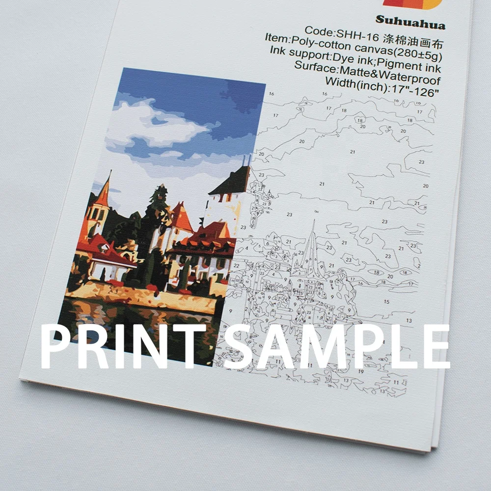 Matte Blank Canvas Roll Printing Art For Painting