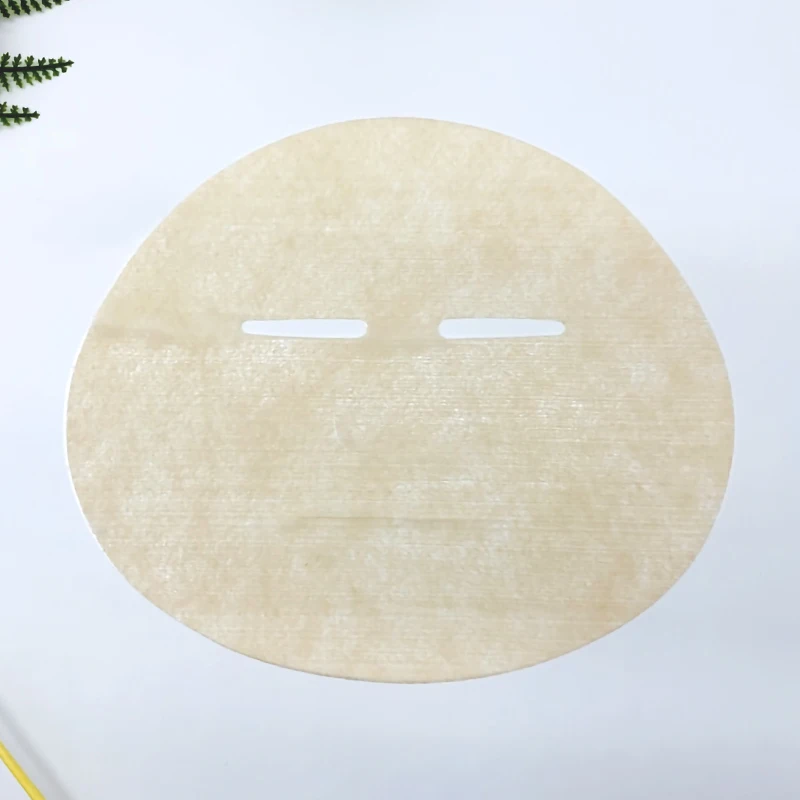 30gsm tea fiber face mask spunlace fabric eco-friendly cellulose sheet plant breathable dry mask sheet