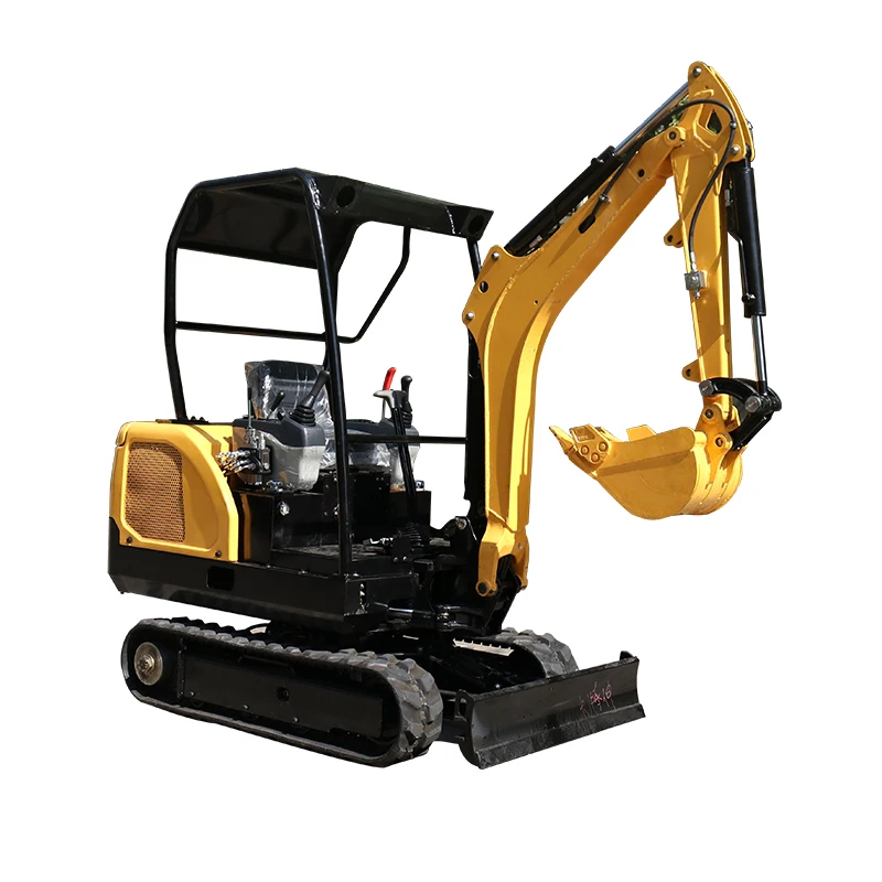 KV20 Mini Excavator 2 Ton Hydraulic Excavator Small Micro Digger Crawler Rubber Track Mini Excavator For Sale