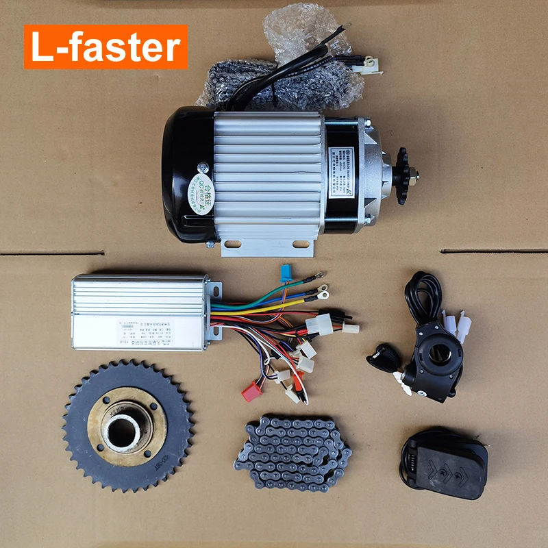 48V 750W Brushless Gear dc Motor Kit Spare Parts eec trike 3 wheel electric tricycle