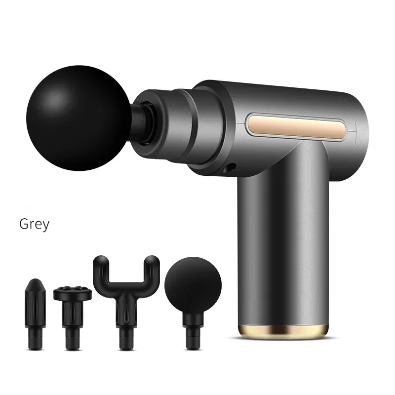 Lightweight electrical mini vibration body muscle massage gun usb charging handheld fitness deep tissue massage gun professional