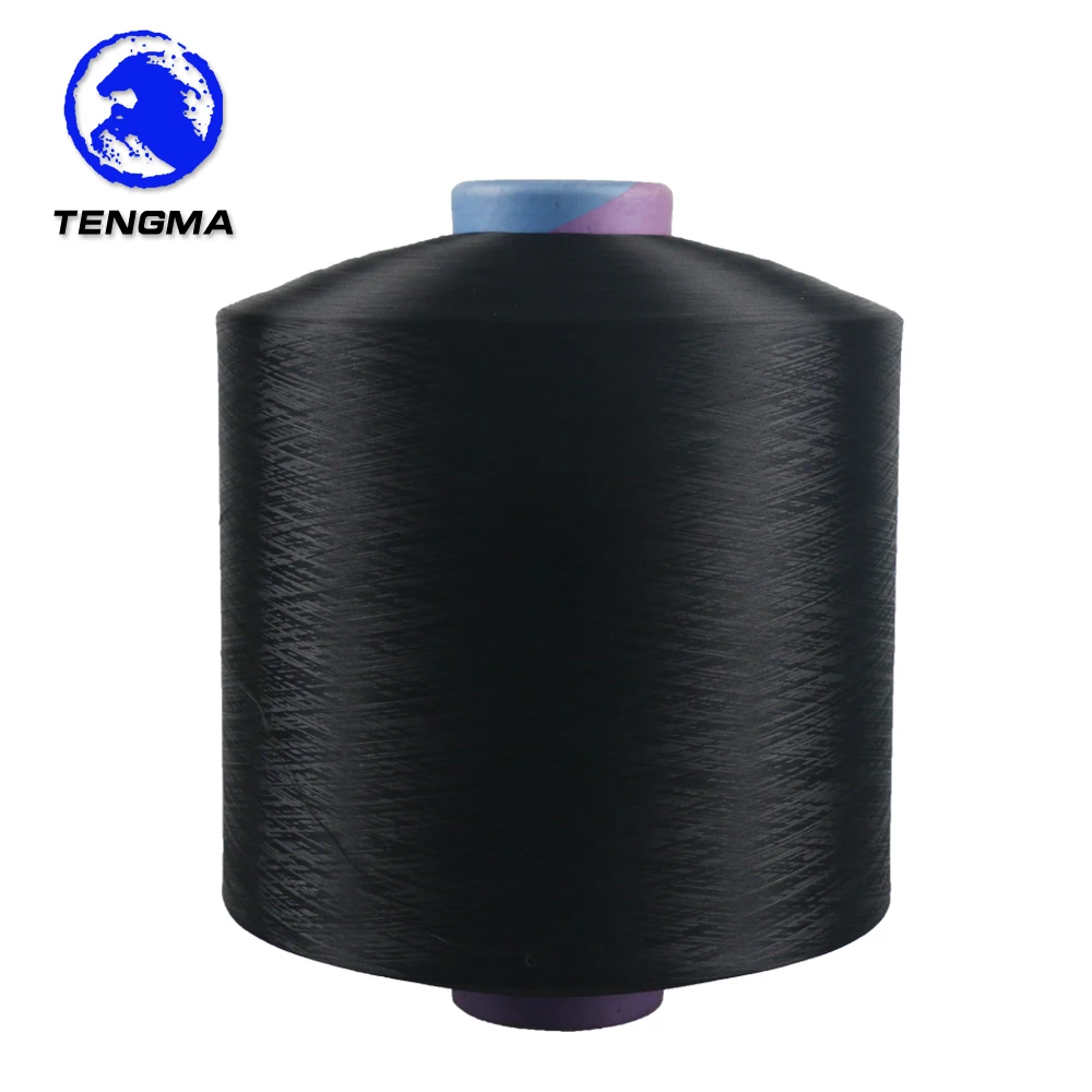 
Stock lot high elastic polyester colors air covered yarn for sewing thread 