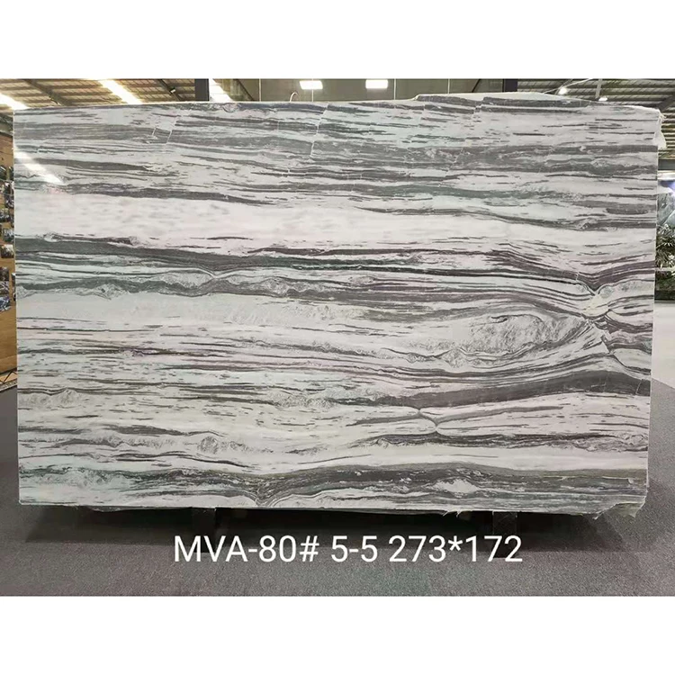 Kemal Pasha Cristal Square Panda Nano Crystal Silvery White Marble Curved. Waterjet Table And Chair Price Stone