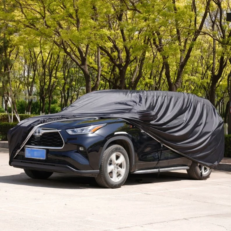 Silver-Coated Waterproof Sun Protection Auti-UV Rain Snow Car Body Cover Automatic Car Cover Outdoor