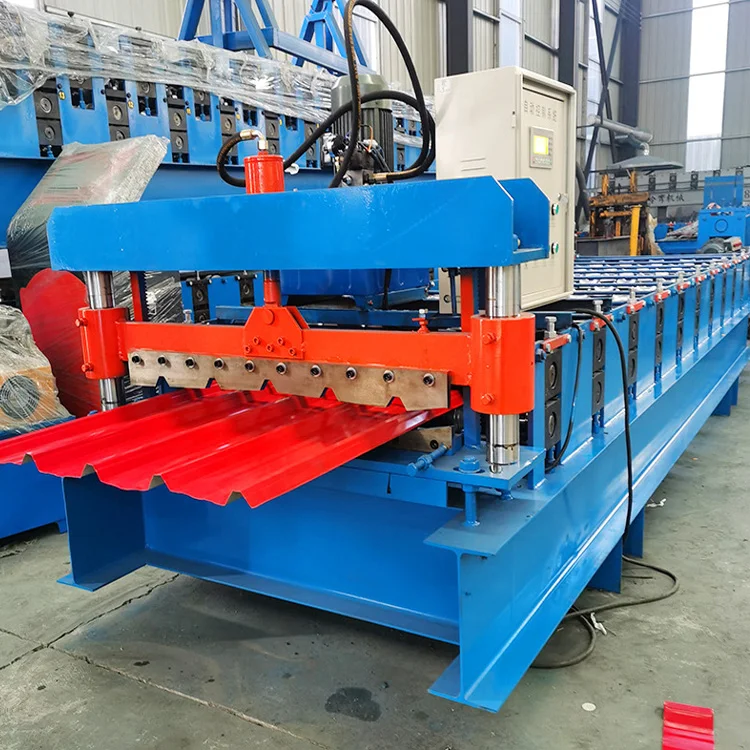AG type roof panel machine high speed ppgi sheet roll forming machine