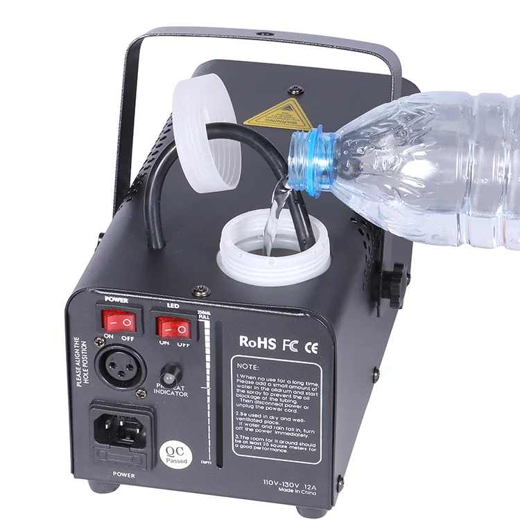 
Price Mini Small Colorful Dj Party Water Liquid Based Haze Heavy Smog Smoke Fogging Fog Making Generator Machine With Led Light 