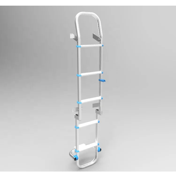 aluminium  8 steps rv exterior ladder