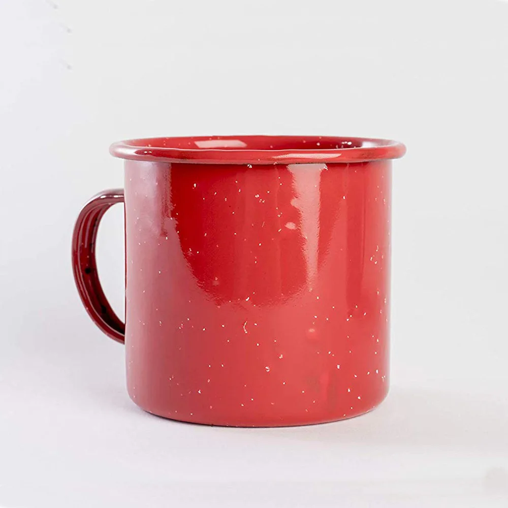 food grade custom metal camping enamel mug manufacturers outdoor wholesale