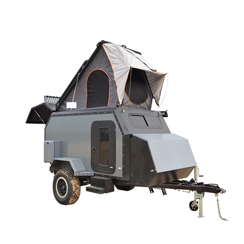 Hot selling family travel trailer caravan camping trailer caravans for sale OEM off road caravan australia
