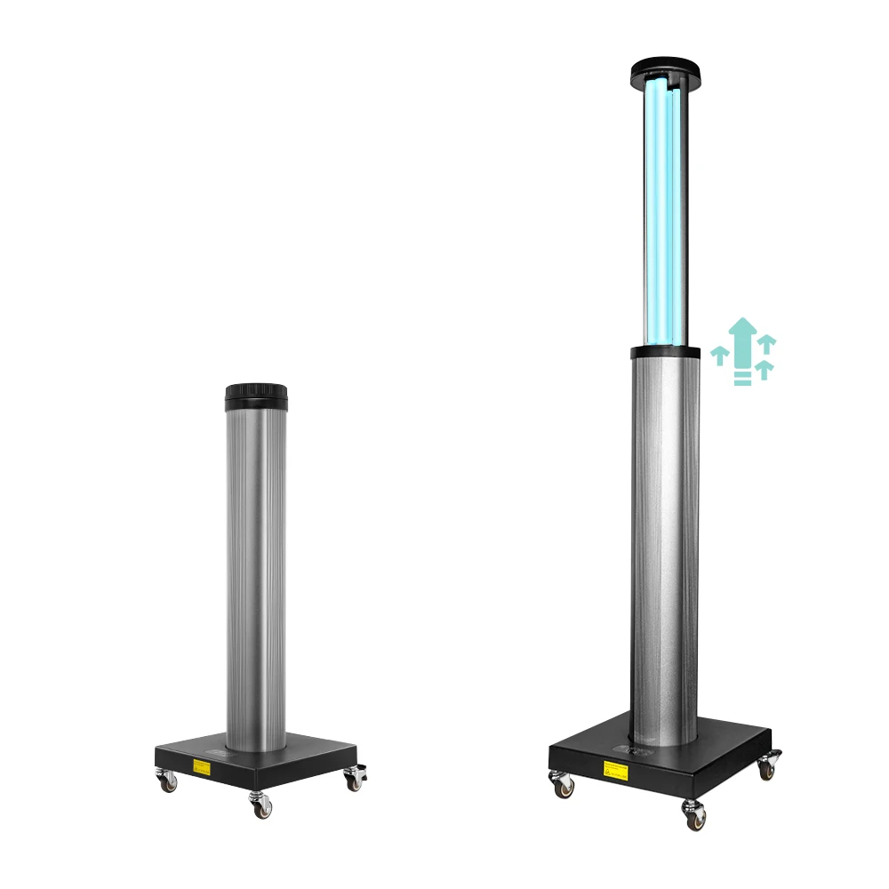 
New style 254nm uv light remote control uvc sterilizer lamp car for hospital clinic 