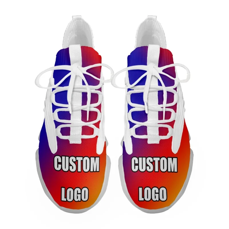 Wholesale Custom Blank Man Sneakers Air Heel React Running Shoes Shining Sports ShoesTraining Sneaker Walking Style Shoes