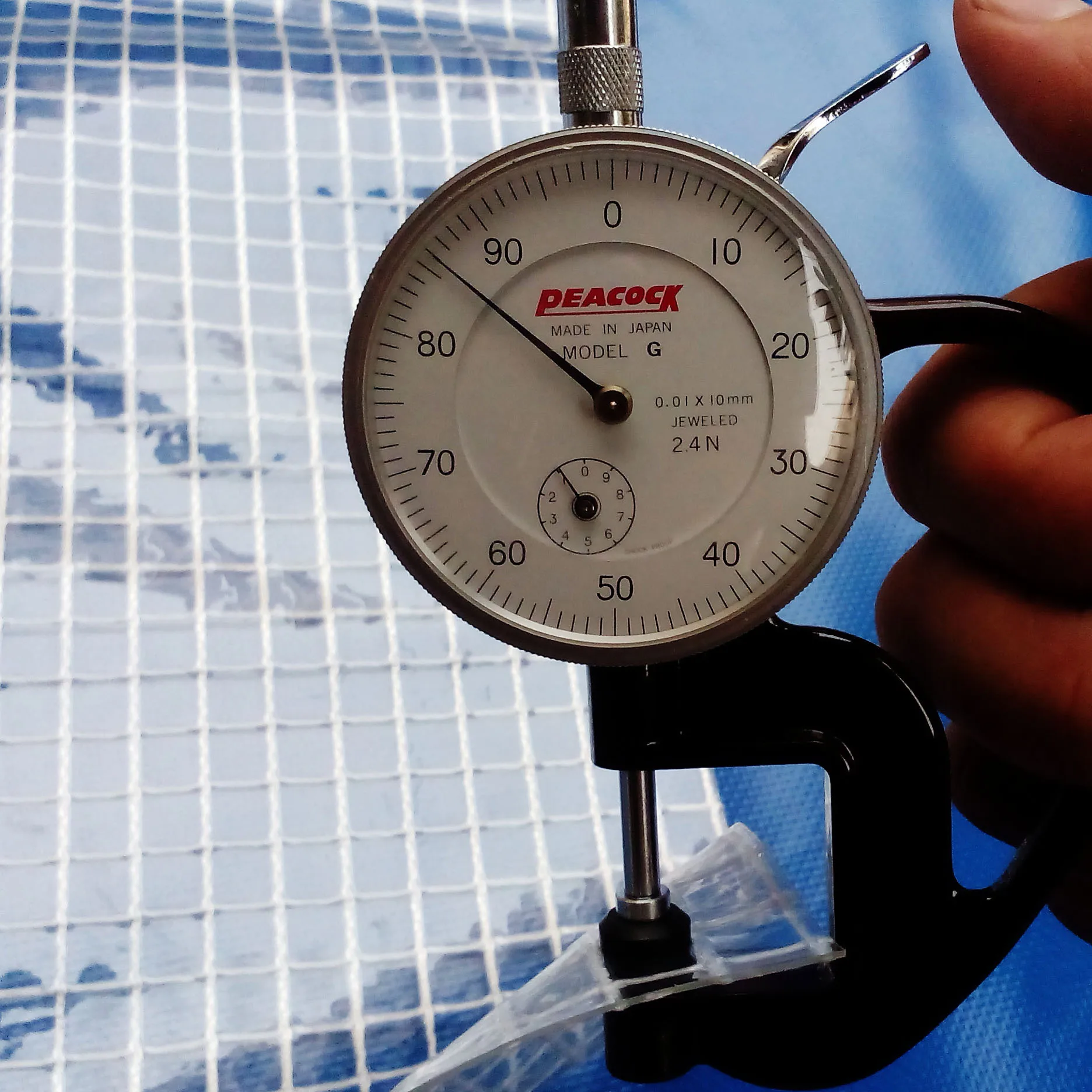 Водонепроницаемая Прозрачная пластиковая прозрачная сетчатая Брезентовая ткань с защитой от УФ-излучения для сельскохозяйственных теплиц