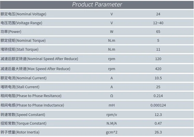 24V 65W 5N.M 120RPM Brushless Bldc High Precision Servo Motor Planetary Robot Gear Box Flange Reducer Helical Gearbox Motor