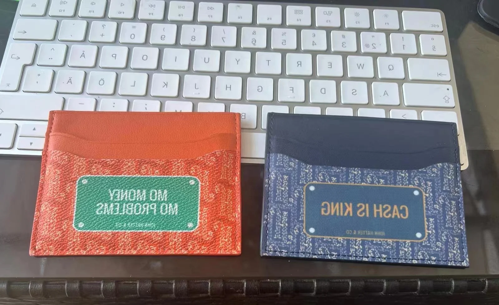 Мужской кожаный держатель для карт с