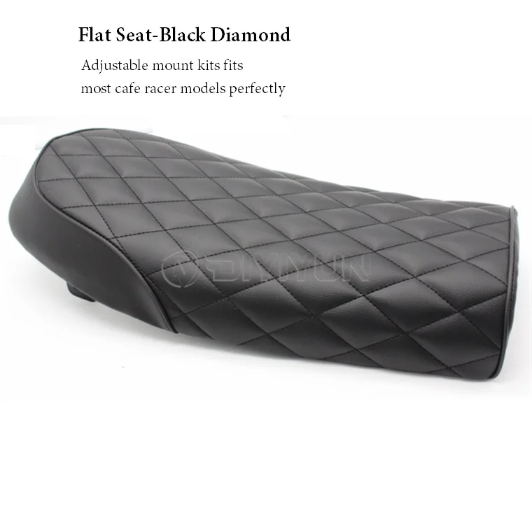 Motorcycle Vintage Cafe Racer Seat Cushion Retro Saddle For Honda CB350 CB400 CB500 CL350 450