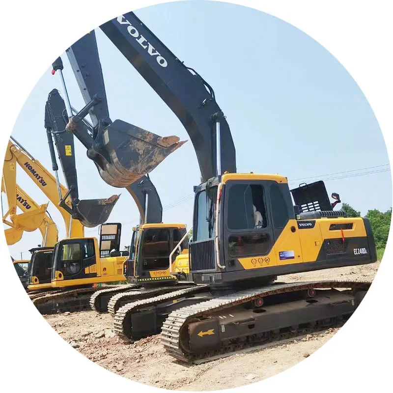 Used Volvo EC240 heavy excavator Original import Volvo240 bucket used volvo large excavators for for Construction Work