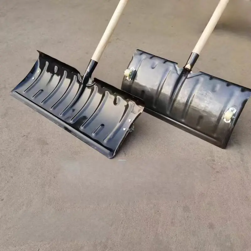 outdoor push Multifunction Lightweight stainless steel shovel handle Garden Snow Removal Shovel