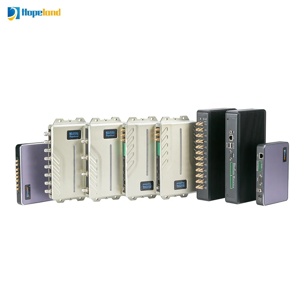 2022 hot UHF RFID reader 4 Port  IMPINJ R2000 chip long distance rfid reader personal management UHF rfid reader