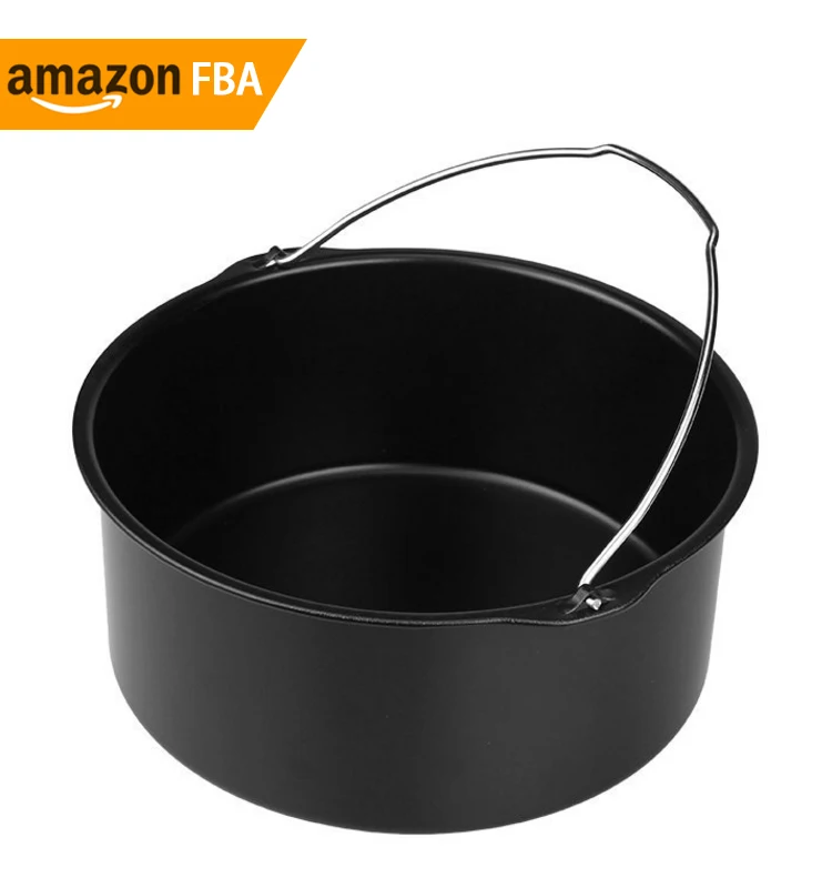 2024 New Arrivals Air Fryer Accessories Round Cake Barrel,6 inch,7 inch,8 inch